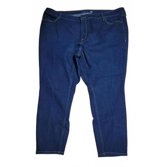 Old Navy Denim - Old‎ Navy Dark Wash High Rise WOW Super Skinny Jeans Plus Size 24 Short